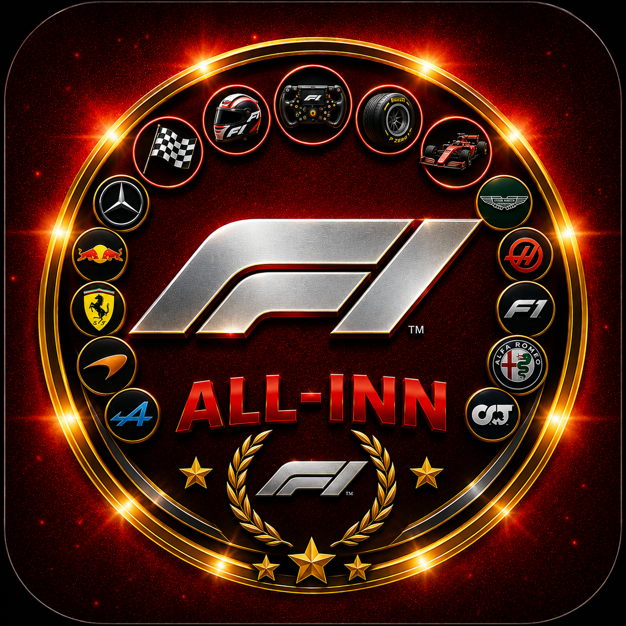 F1 app logo